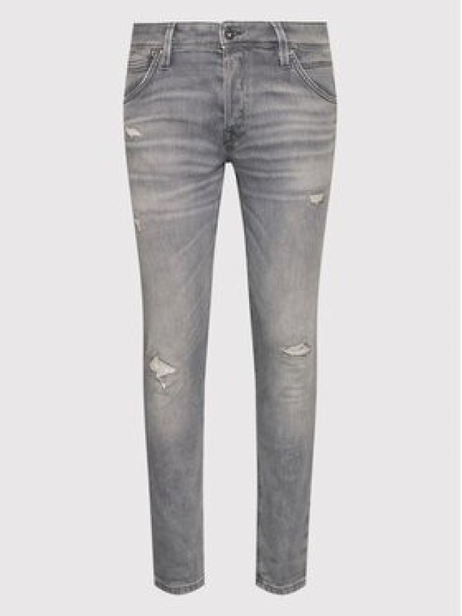 Jack&Jones Jeansy Glenn 12194540 Szary Slim Fit