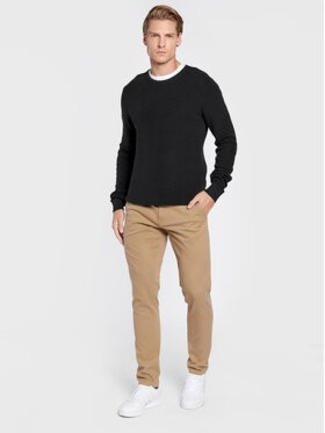 Blend Sweter 20714336 Czarny Regular Fit