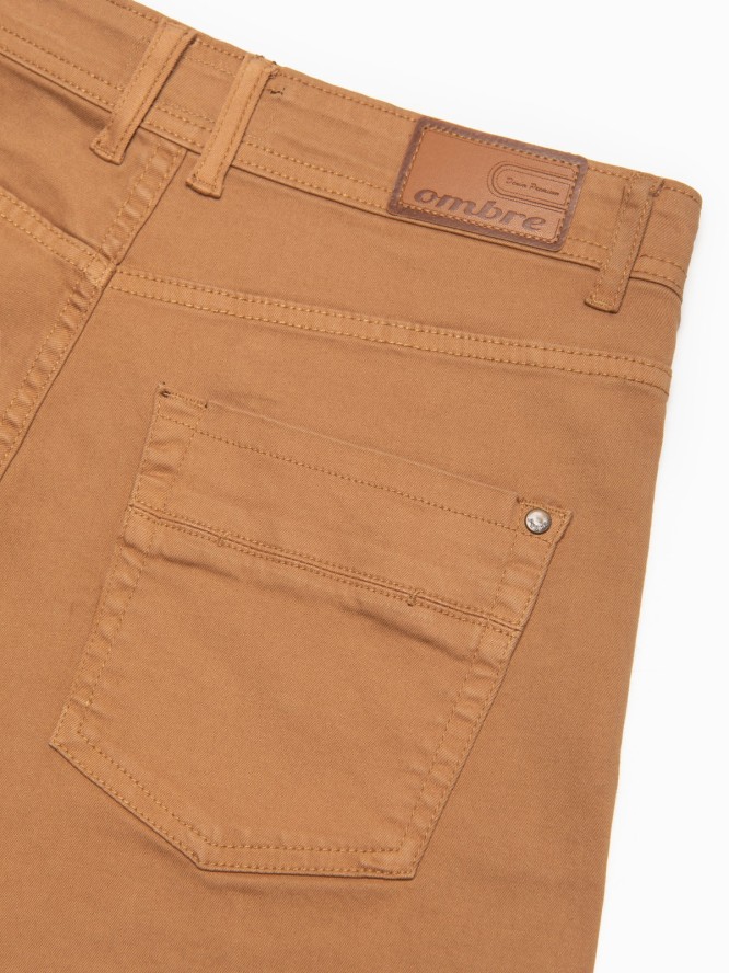 Szorty męskie CHINO - camel V17 OM-SRDS-0103 - XL