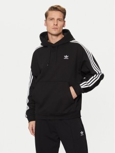 adidas Bluza adicolor JC6251 Czarny Loose Fit