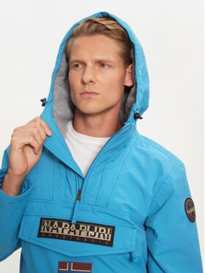 Napapijri Kurtka anorak Rainforest Pocket 2 NP0A4GMD Niebieski Regular Fit