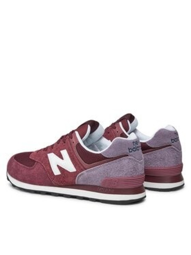 New Balance Sneakersy U574ABO Bordowy