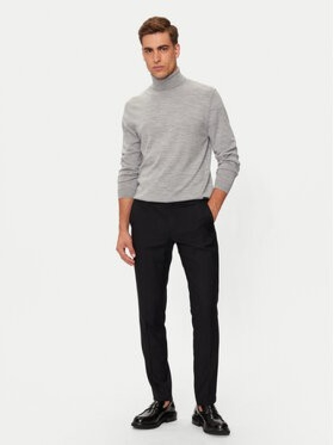 Jack&Jones Chinosy Solaris 12141112 Czarny Super Slim Fit