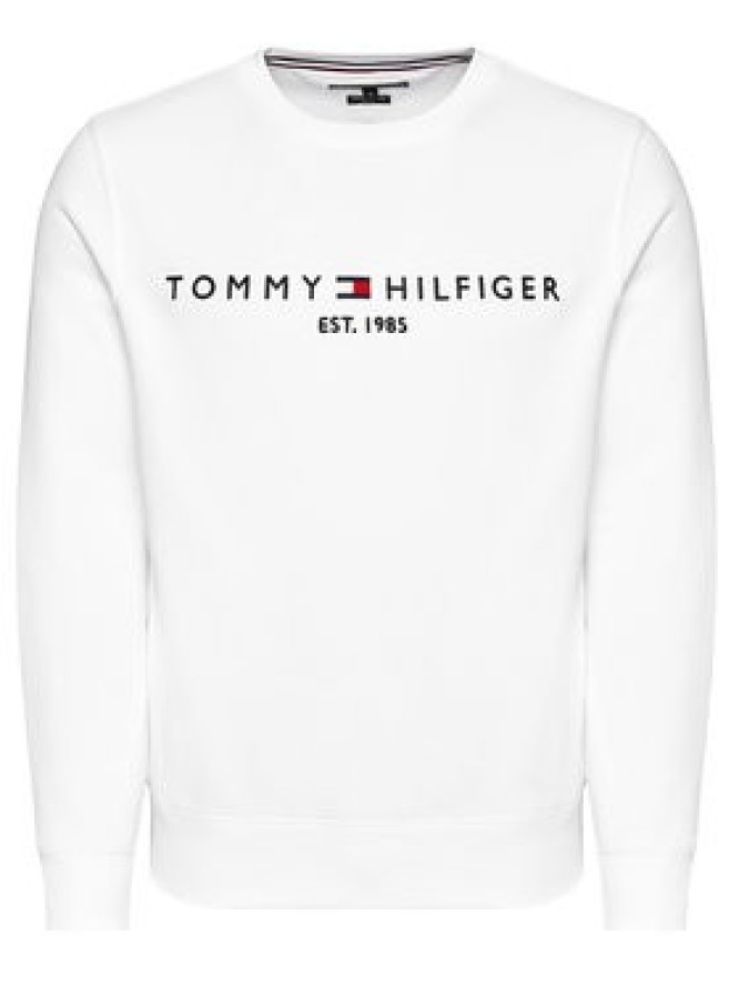 Tommy Hilfiger Bluza Logo MW0MW11596 Biały Regular Fit