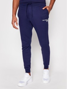 New Balance Spodnie dresowe C C F Pant MP03904 Granatowy Athletic Fit