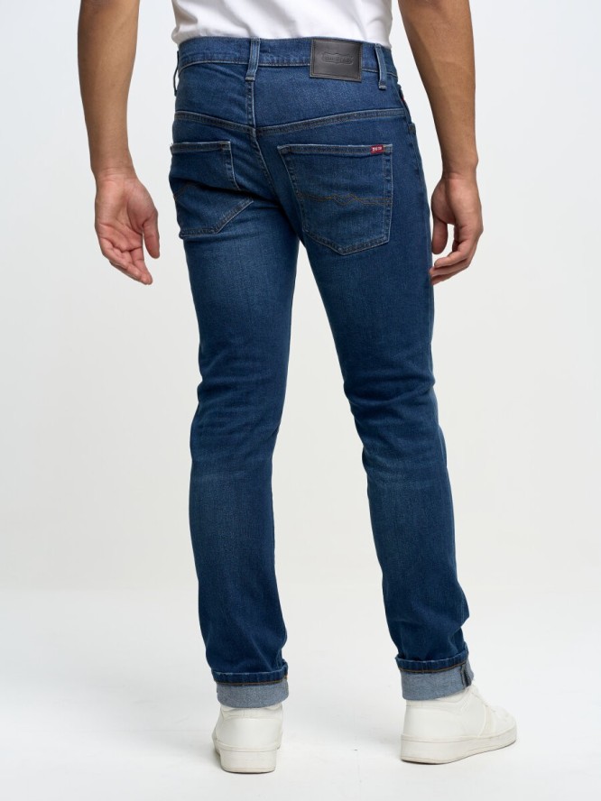 Spodnie jeans męskie dopasowane Martin 553