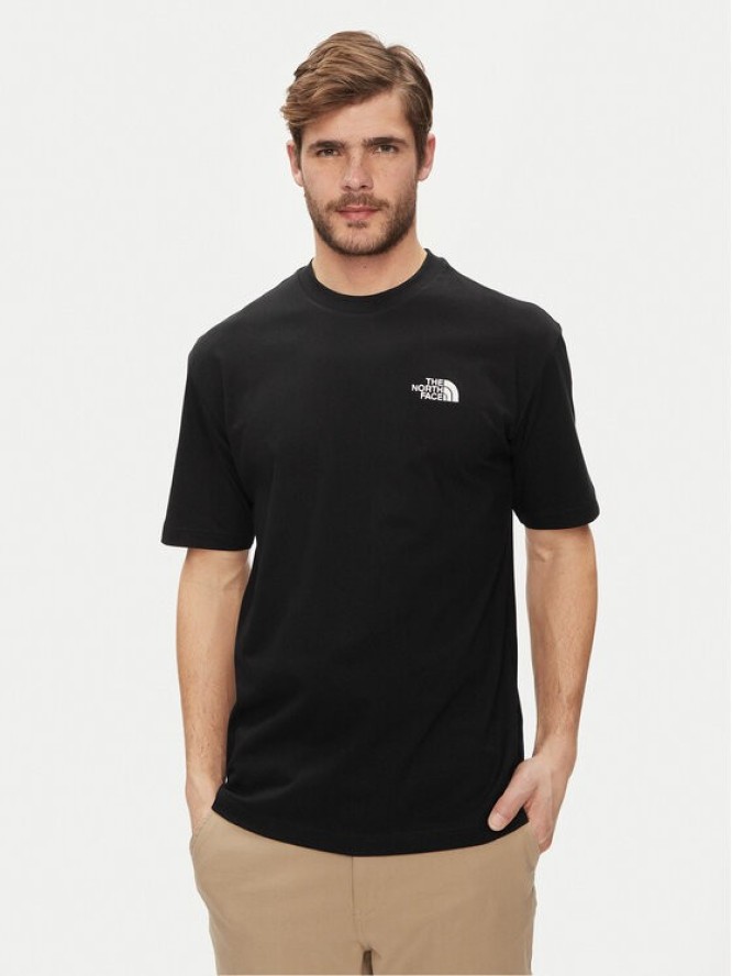 The North Face T-Shirt Simple Dome NF0A87NR Czarny Oversize