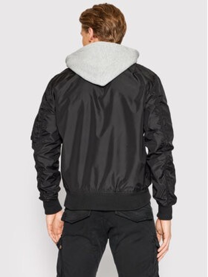 Alpha Industries Kurtka bomber MA-1 196108 Czarny Regular Fit