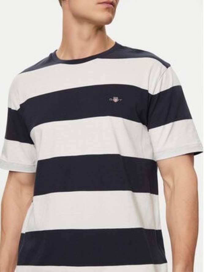 Gant T-Shirt 2003203 Écru Regular Fit