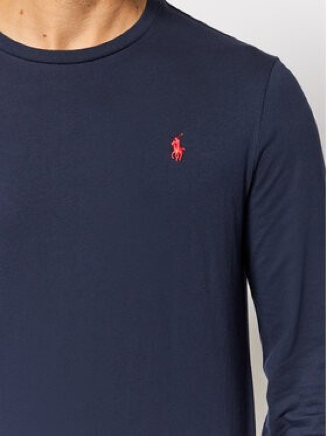 Polo Ralph Lauren Longsleeve Classics 710671468024 Granatowy Slim Fit