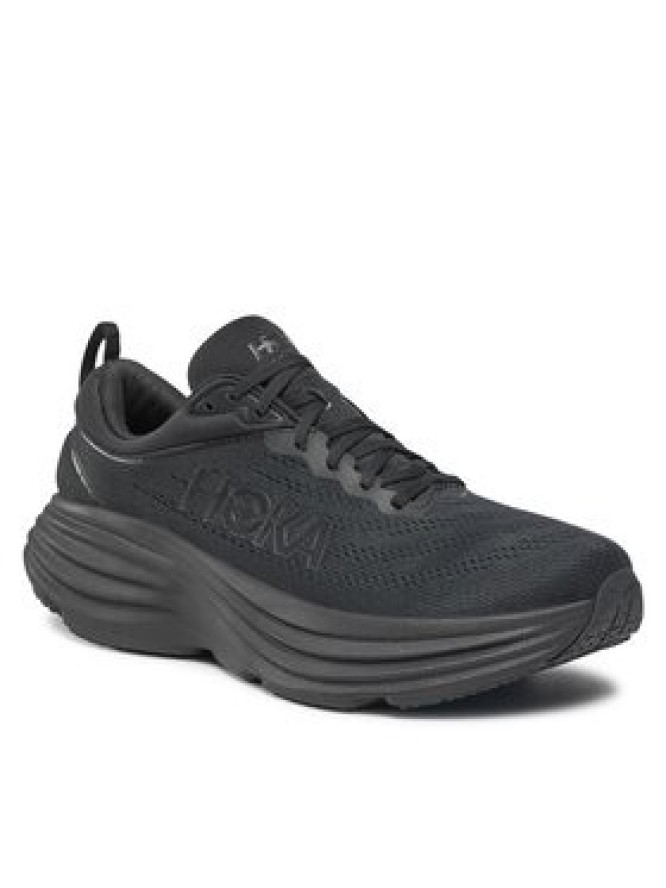 Hoka Buty do biegania Bondi 8 Wide 1127953 Czarny