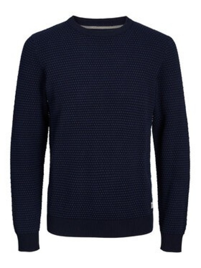 Jack&Jones Sweter 12212816 Granatowy Regular Fit