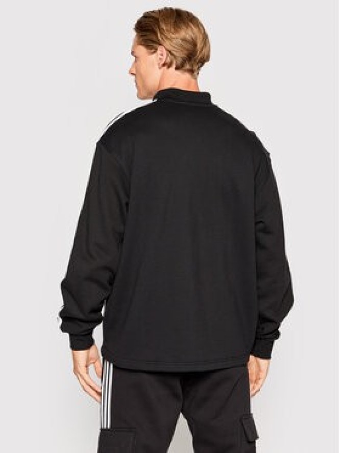 adidas Bluza adicolor 3 Stripes HK7425 Czarny Relaxed Fit