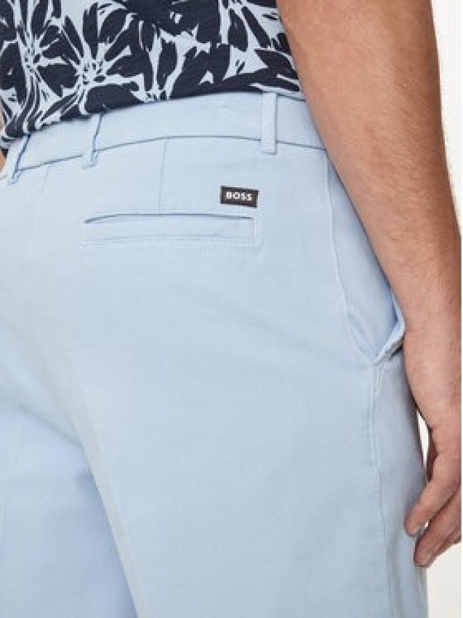 Boss Szorty materiałowe Kane-Shorts 50512527 Błękitny Regular Fit