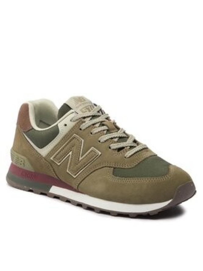 New Balance Sneakersy U574UBB Brązowy