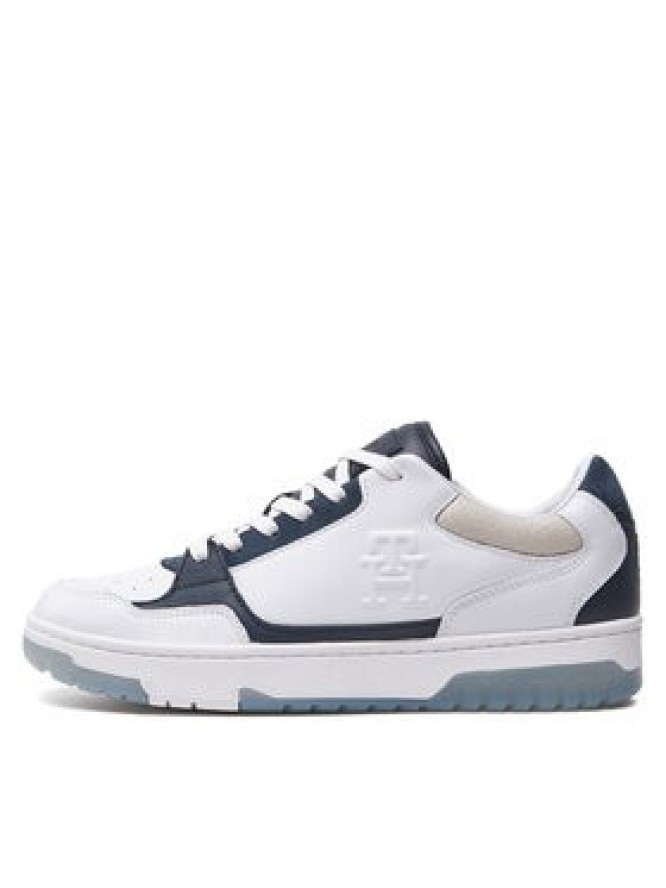 Tommy Hilfiger Sneakersy Th Basket Best Locker FM0FM04969 Biały