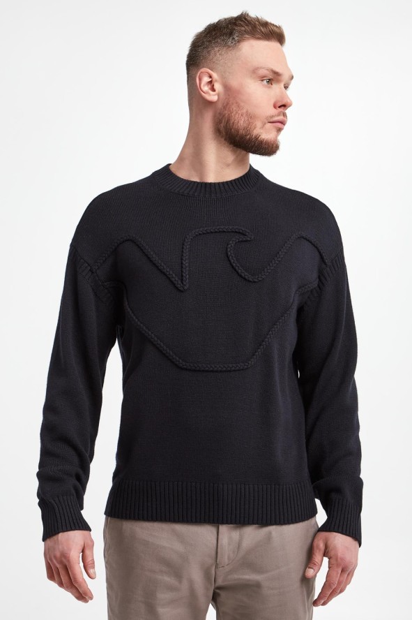 Sweter męski wełniany EMPORIO ARMANI