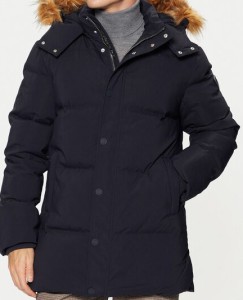 Guess Kurtka puchowa M4BL53 WG7X2 Granatowy Regular Fit