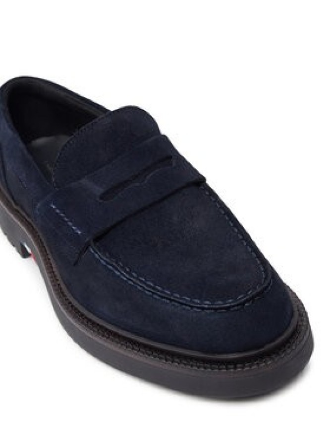 Tommy Hilfiger Mokasyny Comfort FM0FM05263 Granatowy