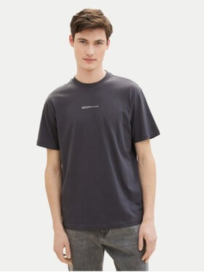 Tom Tailor Denim T-Shirt 1040880 Szary Relaxed Fit