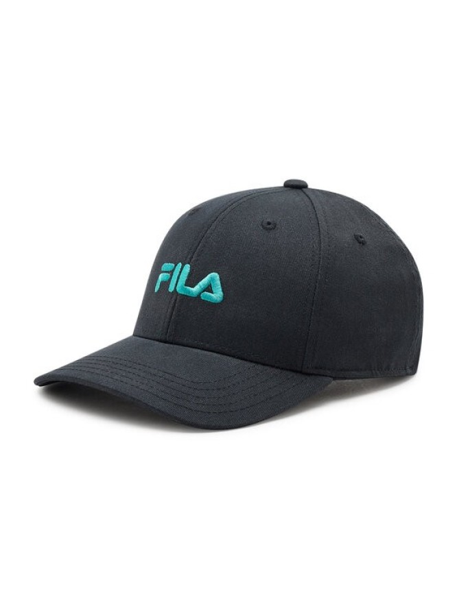 Fila Czapka z daszkiem Brasov 6 Panel Cap With Linear Logo Strap Back FCU0019 Czarny