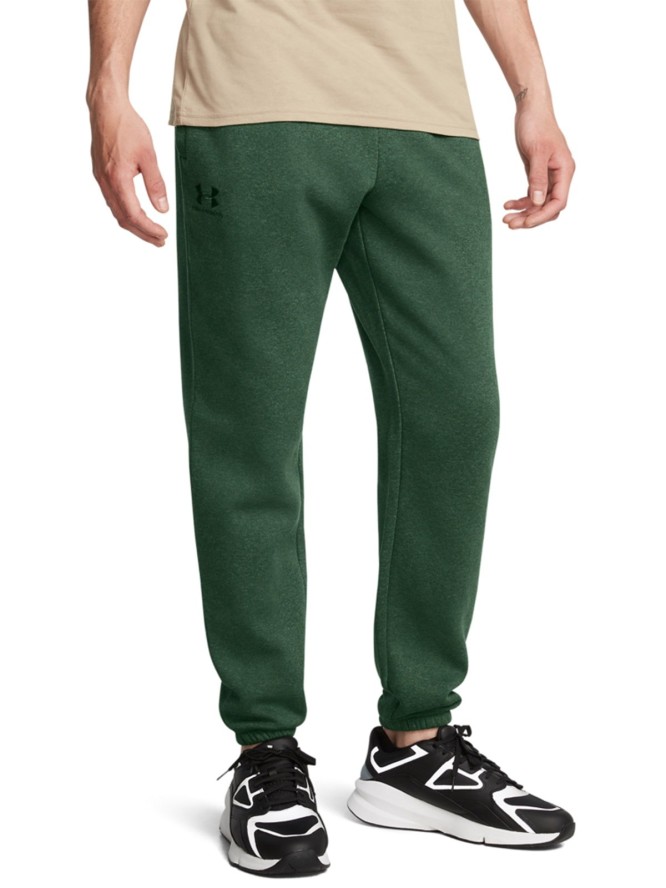 Spodnie dresowe męskie Under Armour UA Essential Fleece Jogger - zielone