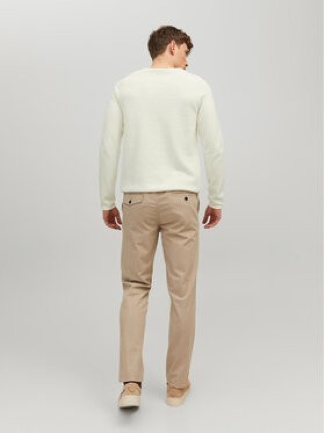 Jack&Jones Sweter 12157321 Écru Regular Fit