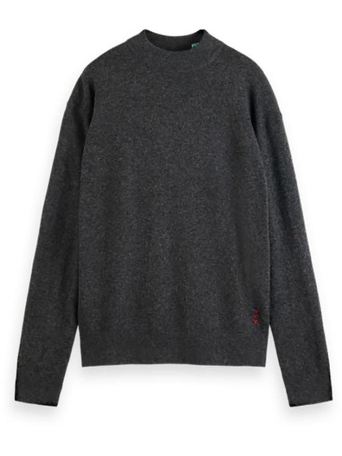 Scotch & Soda Sweter w kolorze antracytowym rozmiar: M