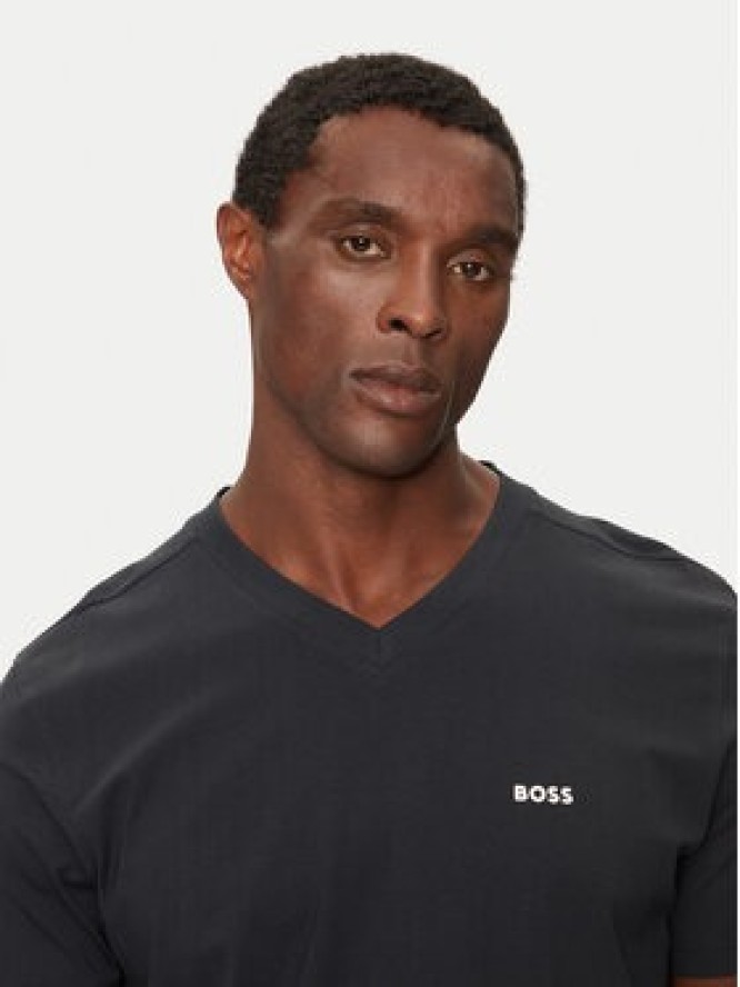 Boss T-Shirt Tee V 50506347 Granatowy Regular Fit