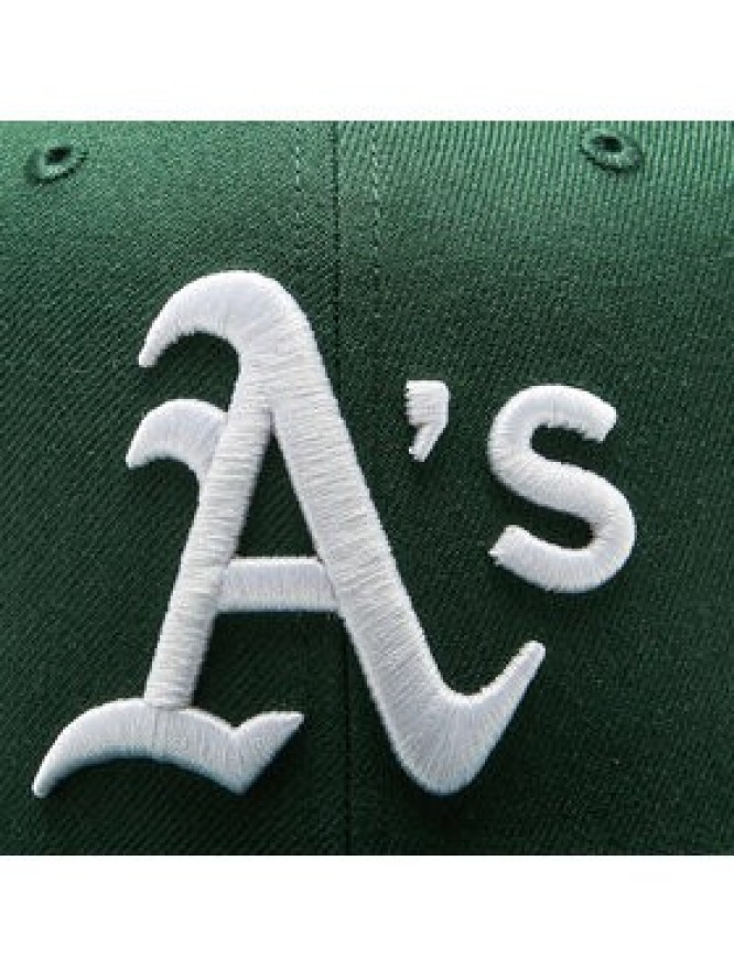 47 Brand Czapka z daszkiem MLB Oakland Athletics Sure Shot '47 CAPTAIN B-SRS18WBP-DGB Zielony