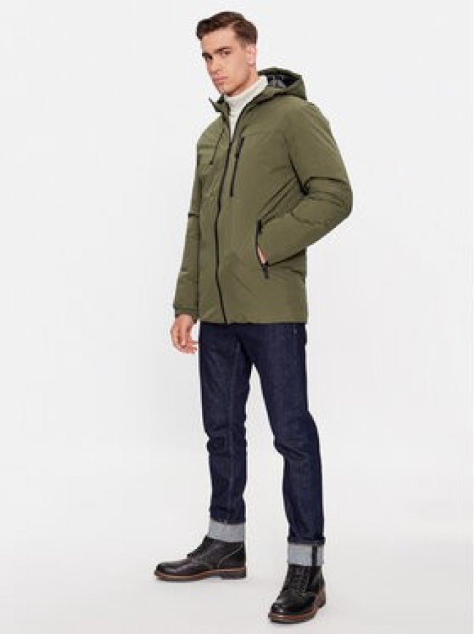 Jack&Jones Kurtka zimowa 12243225 Zielony Regular Fit