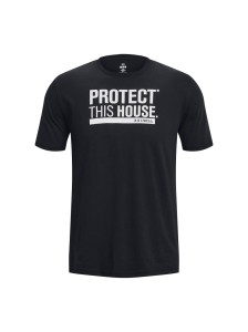 T-shirt męski Under Armour UA Protect This House Ss - czarny