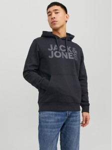 Jack&Jones Bluza Corp 12152840 Czarny Standard Fit