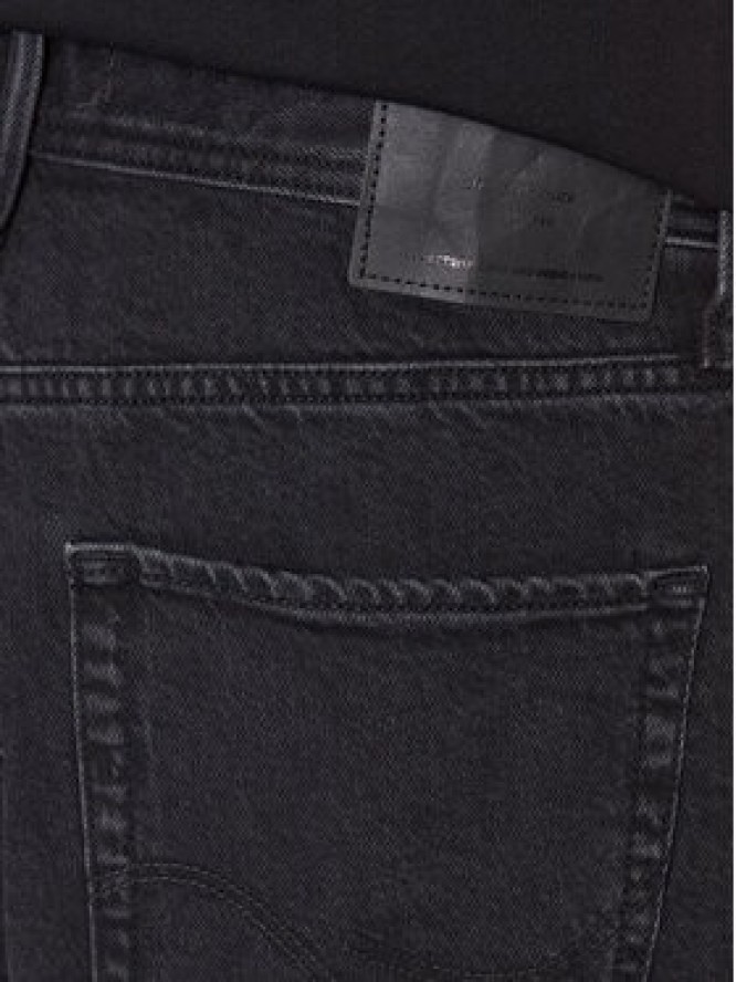 Jack&Jones Szorty jeansowe Tony 12229606 Czarny Baggy Fit