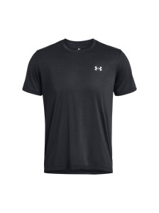 Koszulka do biegania męska Under Armour UA Launch Shortsleeve - czarna