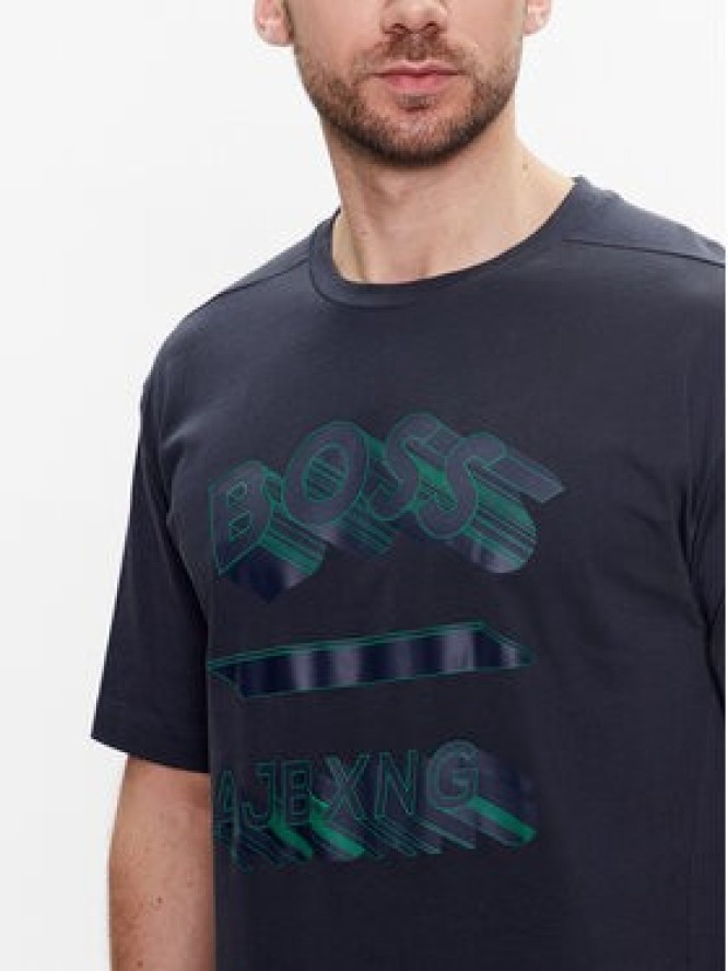 Boss T-Shirt Talboa Aj 1 50488834 Granatowy Relaxed Fit