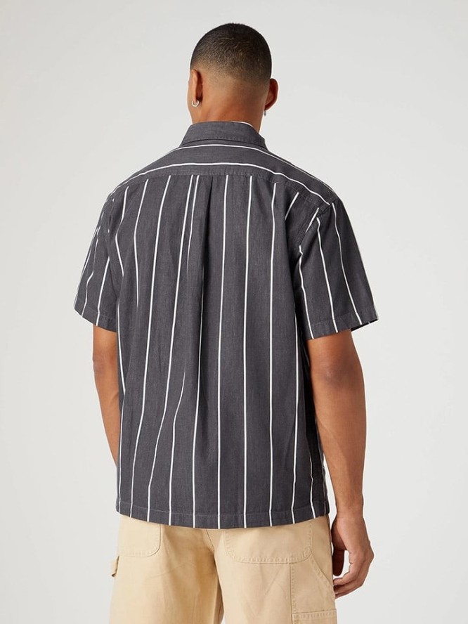 Wrangler Koszula - Regular fit - w kolorze antracytowym rozmiar: 3XL