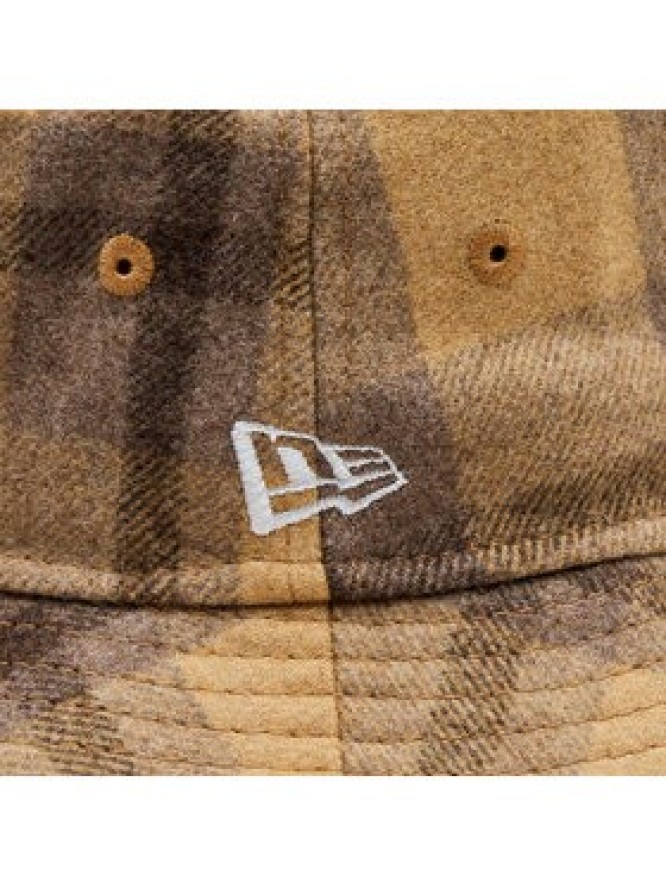 New Era Kapelusz Check Bucket Newera 60364231 Brązowy