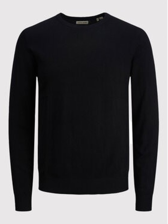 Jack&Jones Sweter Emil 12208364 Czarny Regular Fit