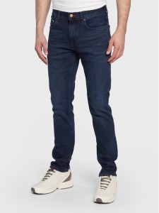 Tommy Hilfiger Jeansy Denton MW0MW26781 Granatowy Straight Fit