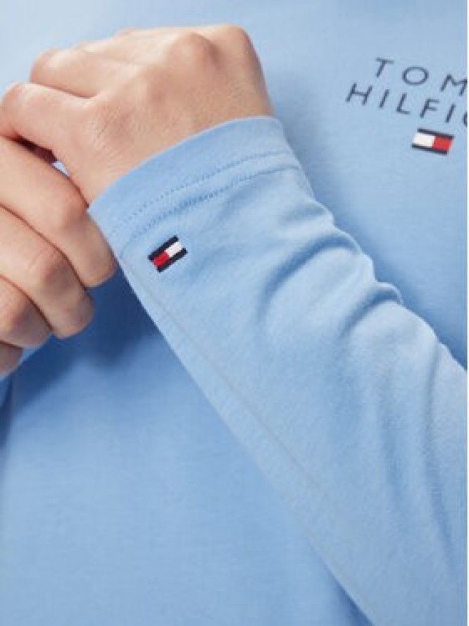 Tommy Hilfiger Longsleeve UM0UM02984 Niebieski Regular Fit