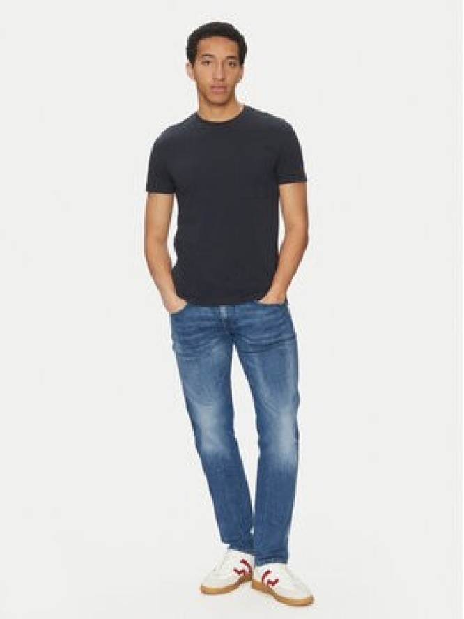 Geox T-Shirt M5510C T3243 F1624 Granatowy Regular Fit