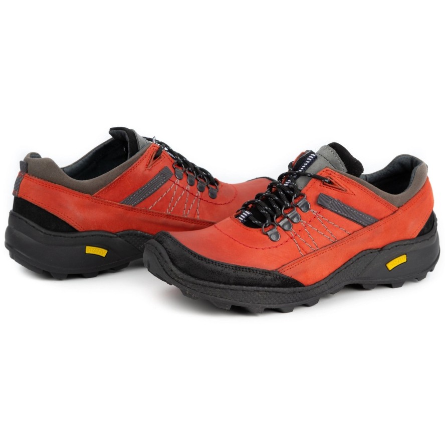 Olivier Męskie buty trekkingowe 274GT czerwone