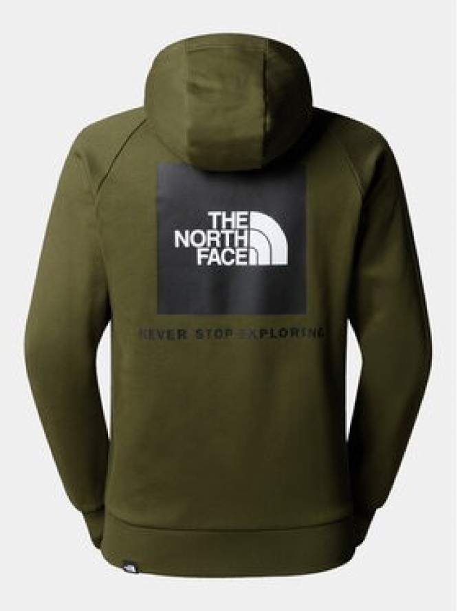 The North Face Bluza Redbox NF0A2ZWU Zielony Regular Fit