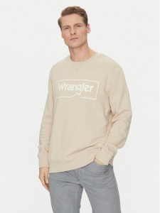 Wrangler Bluza W662HAC22 112331852 Beżowy Regular Fit