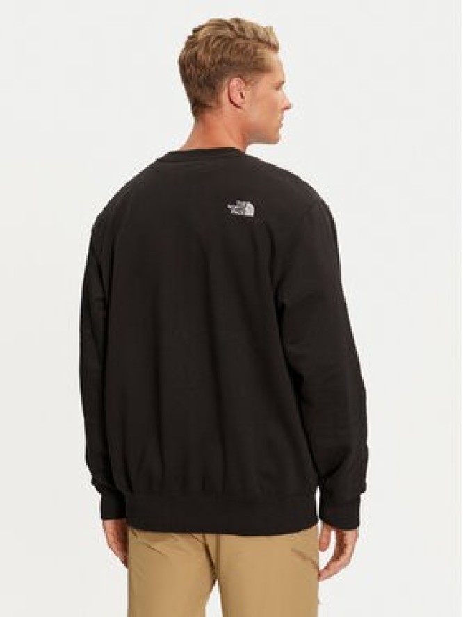 The North Face Bluza Essential NF0A89ET Czarny Regular Fit