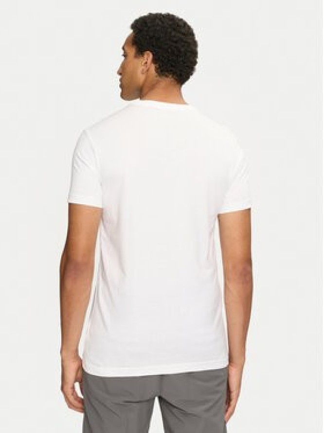 Calvin Klein Jeans T-Shirt Metallic Box J30J325686 Biały Slim Fit