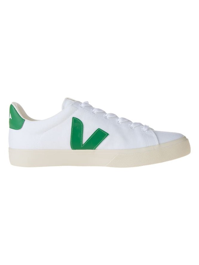 Veja Sneakersy "Campo CA" w kolorze biało-zielonym rozmiar: 43