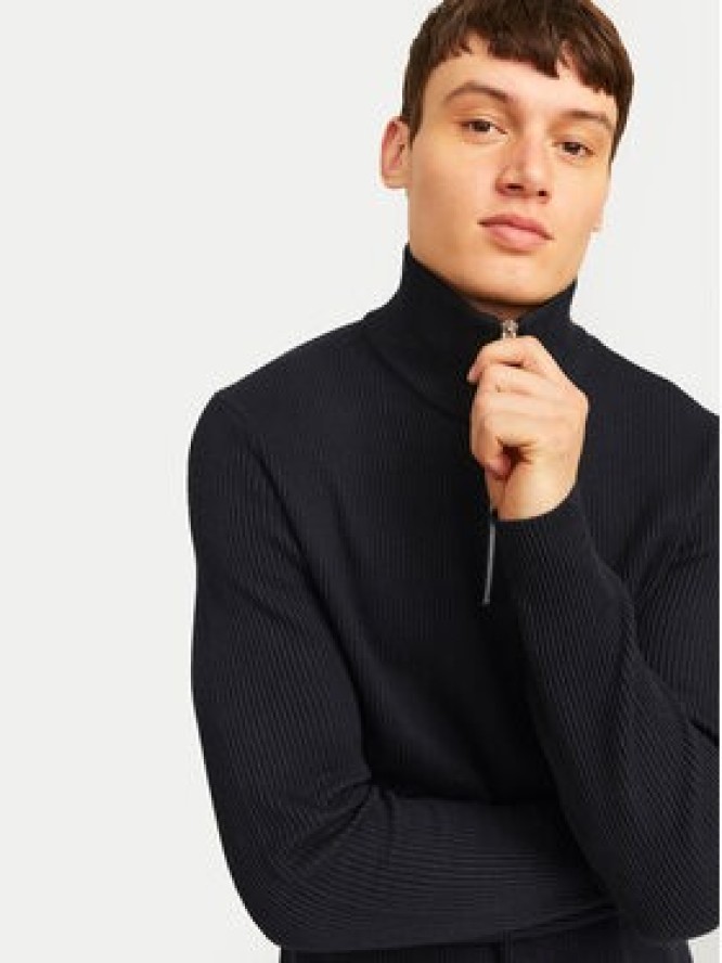 Jack&Jones Sweter Perfect 12257773 Czarny Regular Fit