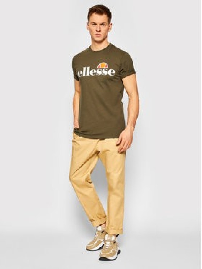 Ellesse T-Shirt Prado SHC07405 Zielony Regular Fit